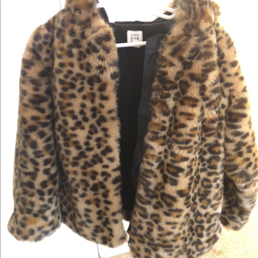 baby gap fur jacket kids